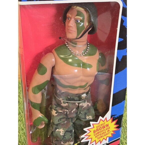 Vtg G.I Joe 1993 Hasbro Combat Camo Duke Hall of Fame Action Figure New Sealed - Picture 5 of 12